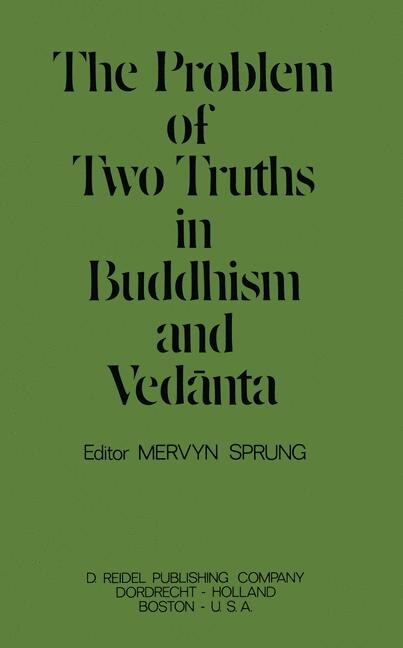 Couverture_The Problem of Two Truths in Buddhism and VedAnta