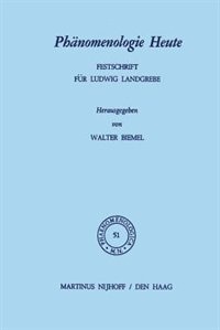 Front cover_Phänomenologie Heute