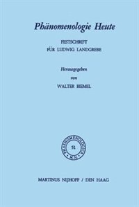 Front cover_Phänomenologie Heute