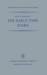 Front cover_The Early Type Stars