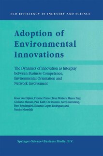 Couverture_Adoption of Environmental Innovations