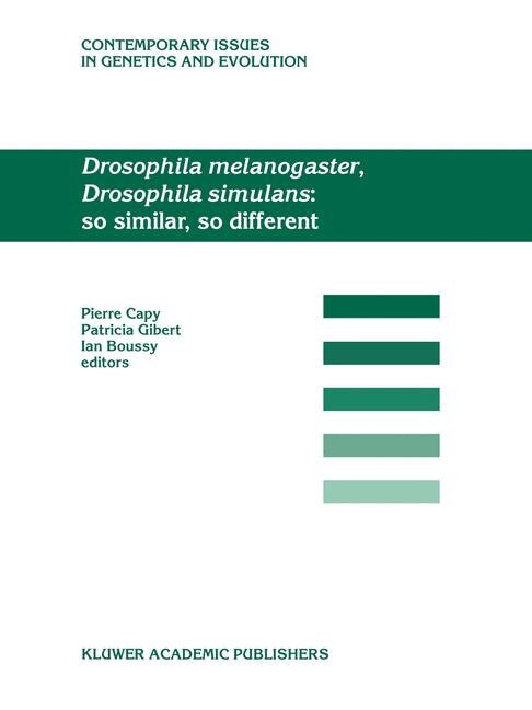 Front cover_Drosophila Melanogaster, Drosophila Simulans
