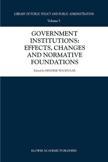 Front cover_Government Institutions