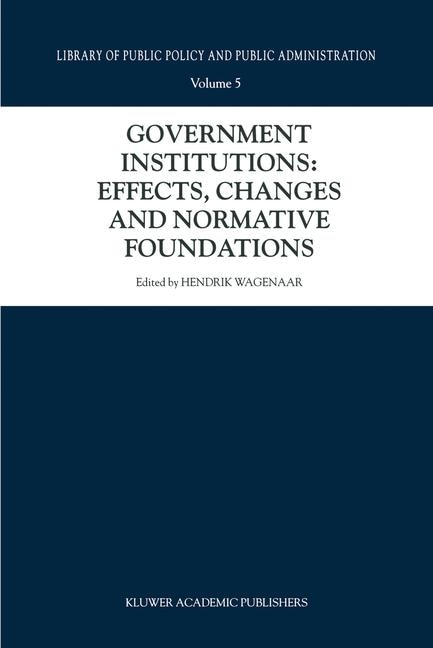 Front cover_Government Institutions