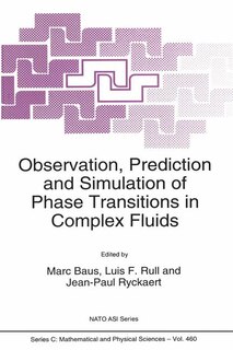 Couverture_Observation, Prediction and Simulation of Phase Transitions in Complex Fluids