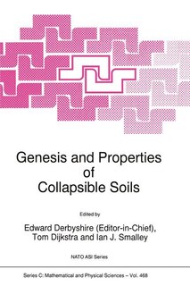 Front cover_Genesis and Properties of Collapsible Soils
