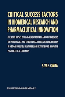 Front cover_Critical Success Factors in Biomedical Research and Pharmaceutical Innovation