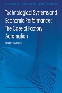 Front cover_Technological Systems And Economic Performance