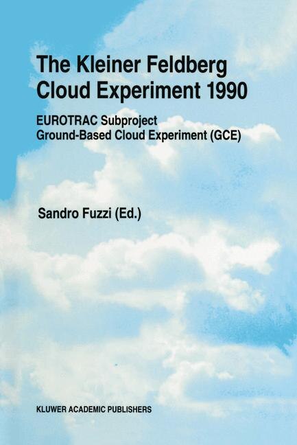 Front cover_The Kleiner Feldberg Cloud Experiment 1990