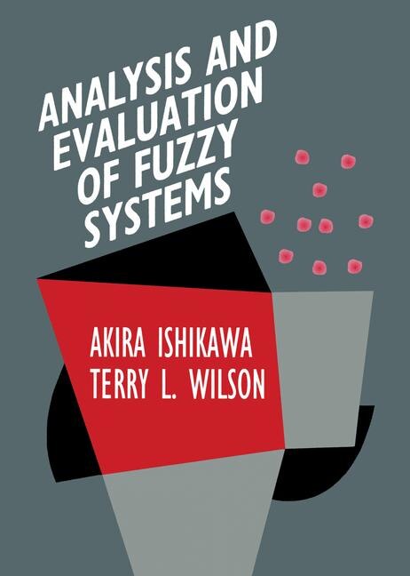Front cover_Analysis and Evaluation of Fuzzy Systems