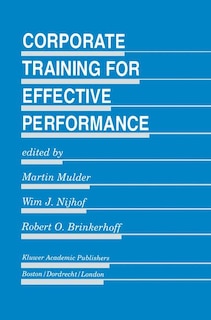 Front cover_Corporate Training for Effective Performance