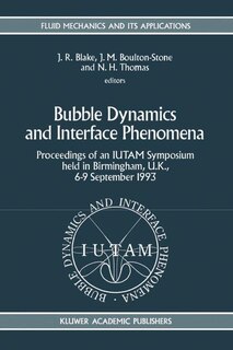 Front cover_Bubble Dynamics and Interface Phenomena