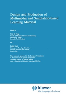 Front cover_Design and Production of Multimedia and Simulation-based Learning Material