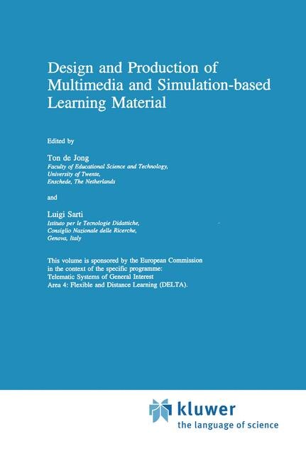 Front cover_Design and Production of Multimedia and Simulation-based Learning Material