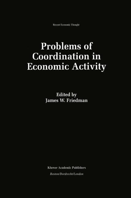 Couverture_Problems of Coordination in Economic Activity