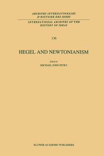 Front cover_Hegel and Newtonianism