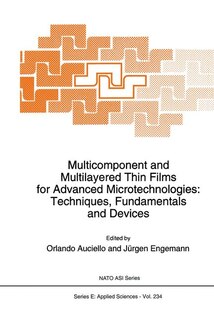 Front cover_Multicomponent And Multilayered Thin Films For Advanced Microtechnologies