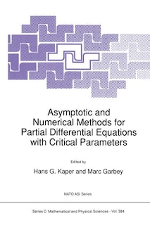 Couverture_Asymptotic and Numerical Methods for Partial Differential Equations with Critical Parameters