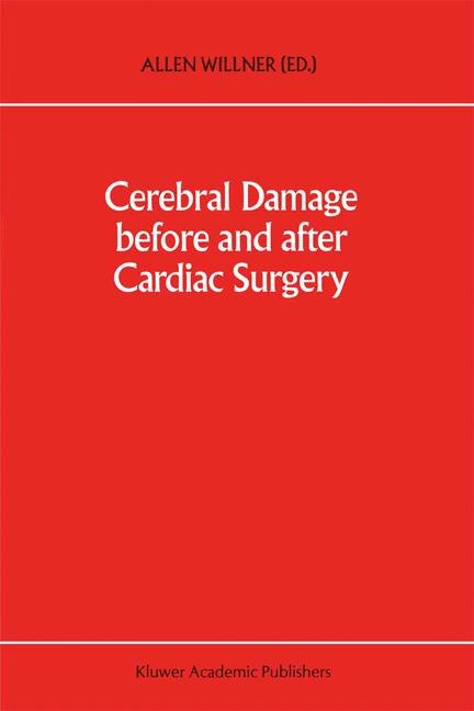 Front cover_Cerebral Damage Before and After Cardiac Surgery