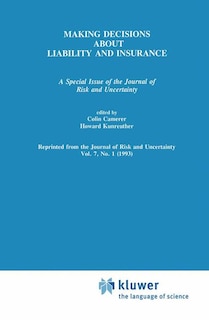 Front cover_Making Decisions About Liability And Insurance