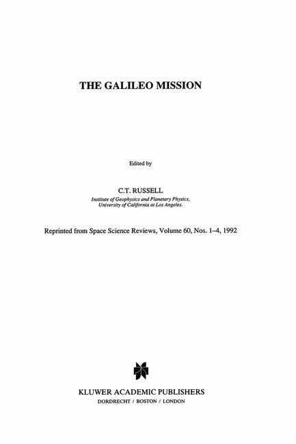 Front cover_The Galileo Mission