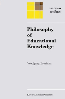 Couverture_Philosophy of Educational Knowledge
