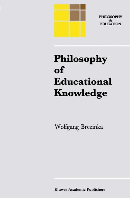 Couverture_Philosophy of Educational Knowledge