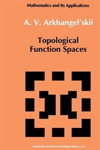 Front cover_Topological Function Spaces