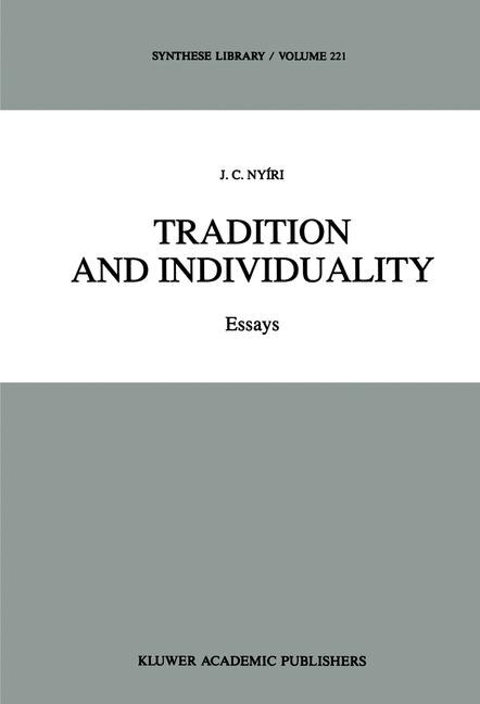 Front cover_Tradition and Individuality