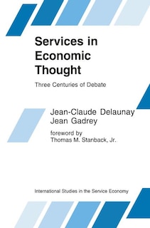 Front cover_Services in Economic Thought