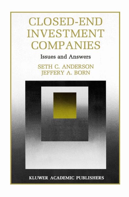 Couverture_Closed-End Investment Companies