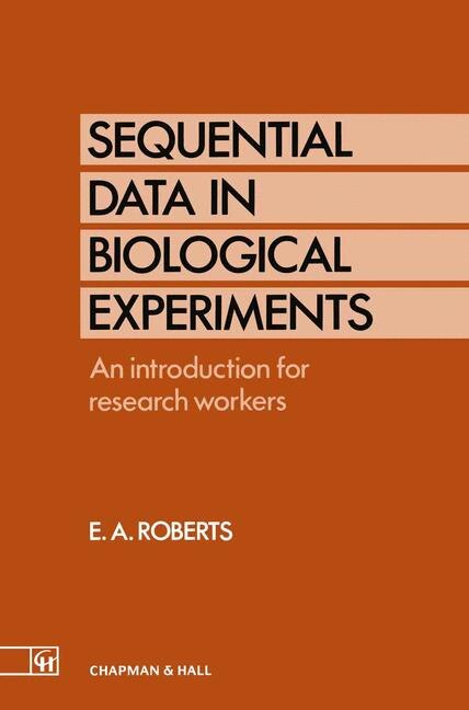 Front cover_Sequential Data in Biological Experiments