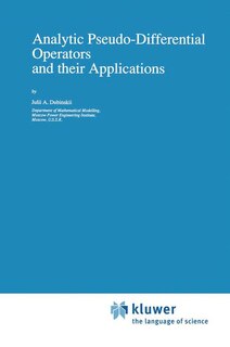 Couverture_Analytic Pseudo-Differential Operators and their Applications