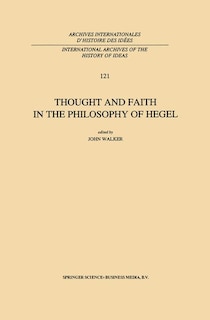 Couverture_Thought and Faith in the Philosophy of Hegel