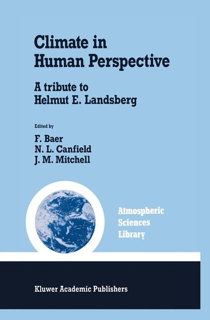 Front cover_Climate in Human Perspective