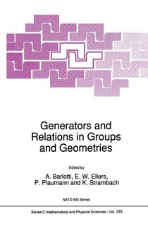 Front cover_Generators and Relations in Groups and Geometries