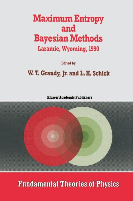 Front cover_Maximum Entropy and Bayesian Methods