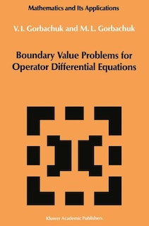 Front cover_Boundary Value Problems for Operator Differential Equations