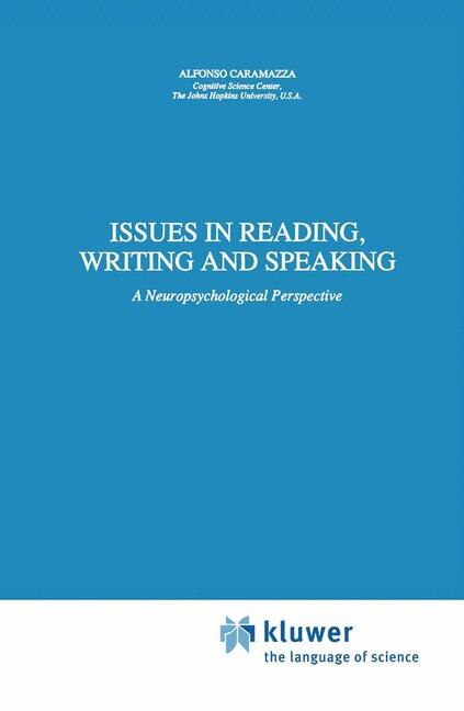 Couverture_Issues in Reading, Writing and Speaking