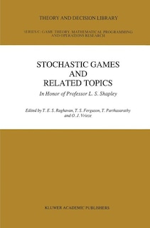 Couverture_Stochastic Games And Related Topics