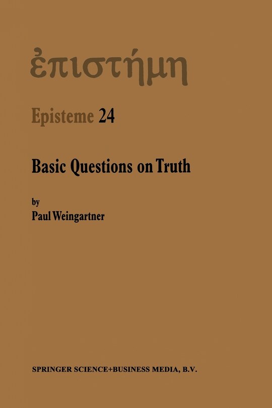 Front cover_Basic Questions on Truth