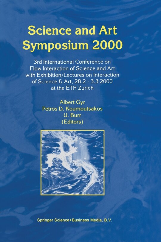 Front cover_Science and Art Symposium 2000