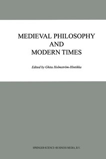 Front cover_Medieval Philosophy and Modern Times