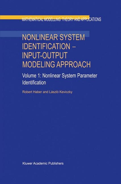 Front cover_Nonlinear System Identification - Input-Output Modeling Approach
