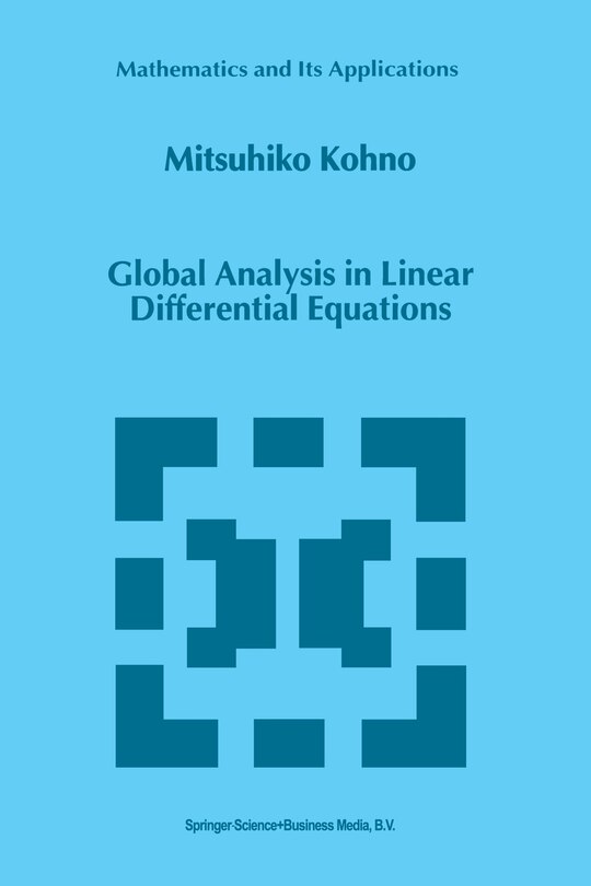 Couverture_Global Analysis in Linear Differential Equations