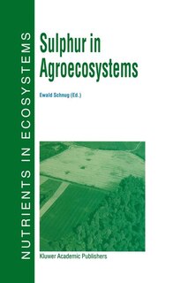 Front cover_Sulphur in Agroecosystems