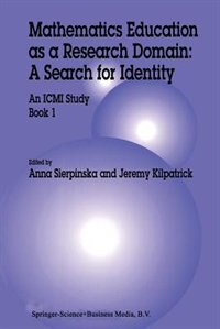 Front cover_Mathematics Education as a Research Domain: A Search for Identity
