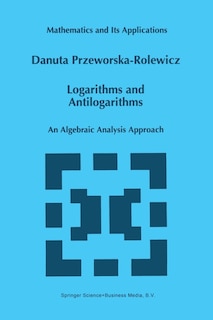 Couverture_Logarithms and Antilogarithms