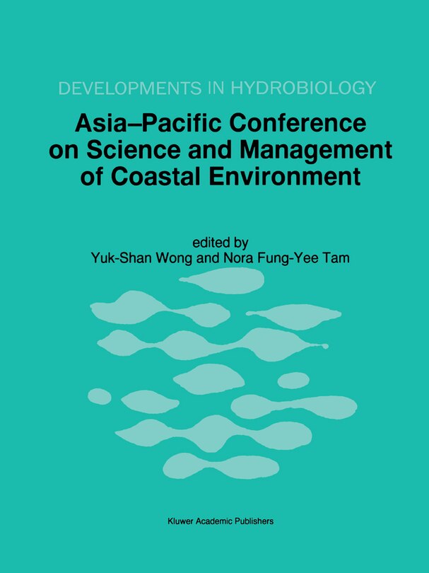 Front cover_Asia-Pacific Conference on Science and Management of Coastal Environment