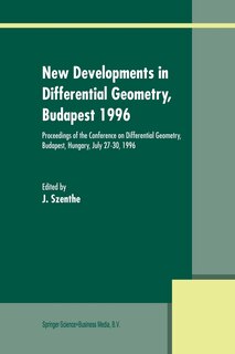 Front cover_New Developments in Differential Geometry, Budapest 1996